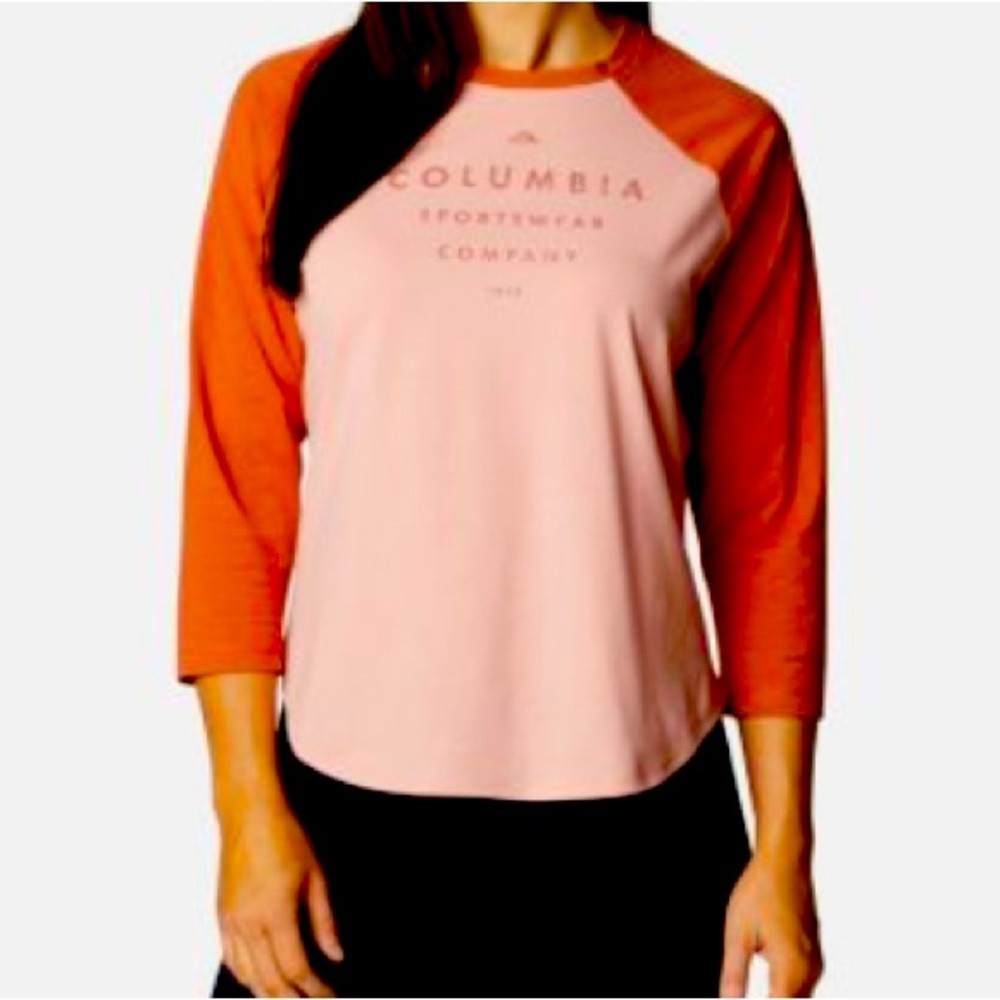 COLUMBIA omnishade womens 1X Sun trek 3/4 sleeve top